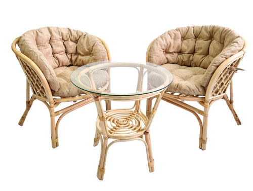 Комплект Багама Дуэт с бежевыми подушками. Фото №4