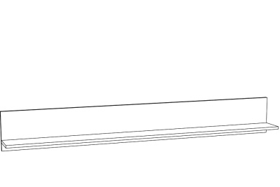 Полка  Livorno  НМ 011.60 Дуб Бунратти. Фото