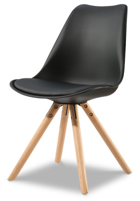 Стул PW072Y черный. Фото №3