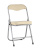 Стул складной ДЖОН металлик, кремовый. Фото №2