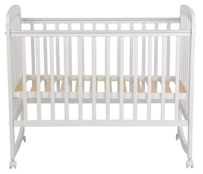 Кроватка Polini Kids Simple 304, белый фото Кроватка Polini Kids Simple 304, белый. Фото №3