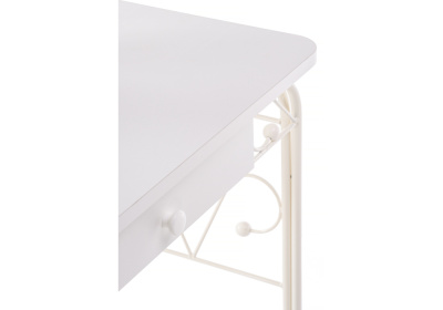 Стол Клео 3 белый / белый. Фото