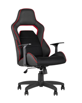 Кресло игровое TopChairs Meteor черное фото Кресло игровое TopChairs Meteor черное. Фото №2