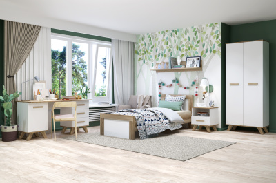 Консоль NORA 3011.2 Blanco mate/Plata. Фото №2