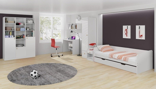 Кровать Polini kids Fun 4200, белый. Фото №9