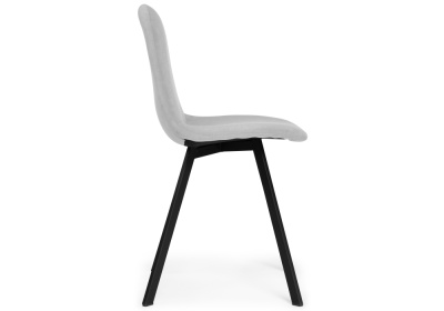 Стул Агот светло-серый / черный. Фото