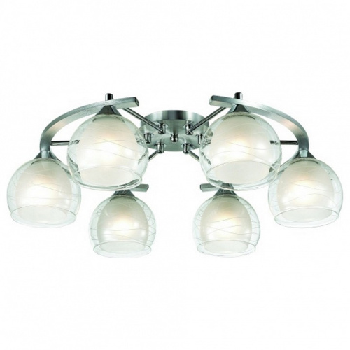 Потолочная люстра Omnilux Saragossa OML-28303-06 фото Потолочная люстра Omnilux Saragossa OML-28303-06. Фото №1