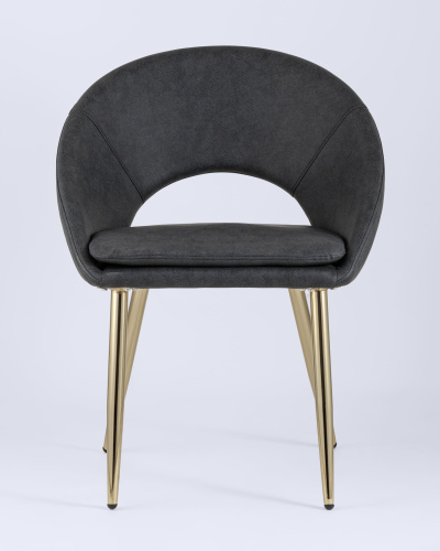 Стул Кензи экокожа темно-серый. Фото №5