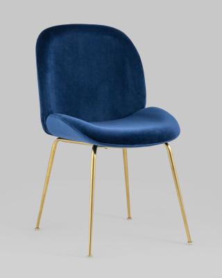 Стул Palma Gold, синий. Фото