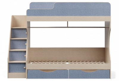 Кровать двухъярусная Р443 Капризун 6, голубой фото Кровать двухъярусная Р443 Капризун 6, голубой. Фото №4