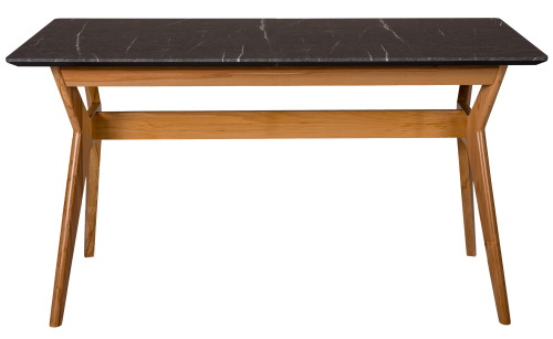 Стол Нарвик раскладной 140-180 БУК-Мрамор Графит. Фото №5