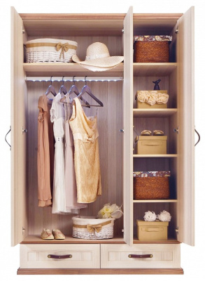 Трехстворчатый шкаф Cilek Royal 20.09.1002.00. Фото