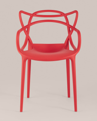 Стул Masters (Мастерс) пластик красный. Фото