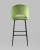 Стул барный Меган велюр травяной фото Стул барный Меган велюр травяной. Фото №6
