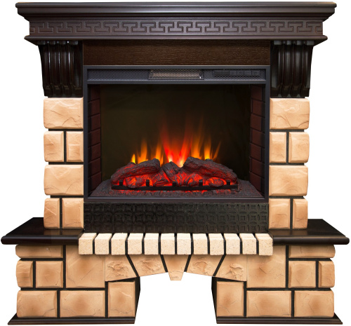 AS6621 Электрокамин RealFlame Stone Brick AO с Sparta 25.5. Фото №1