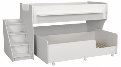 Кровать двухъярусная Р444-2 Капризун 7, белый фото Кровать двухъярусная Р444-2 Капризун 7, белый. Фото №5