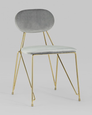 Стул Элис светло-серый. Фото №3