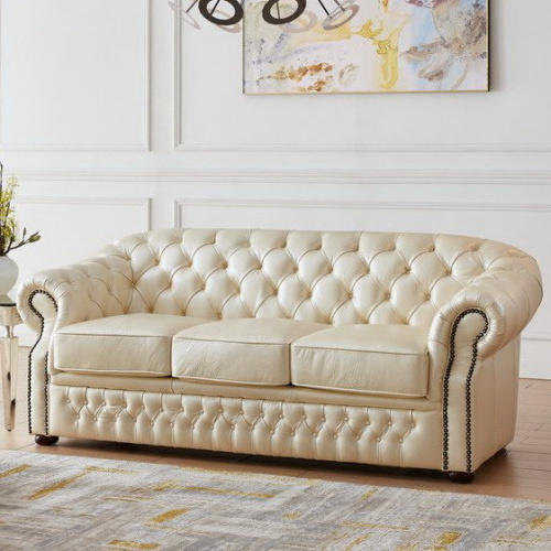 Диван-кровать B-128 (3-х местный) бежевый. Фото №3